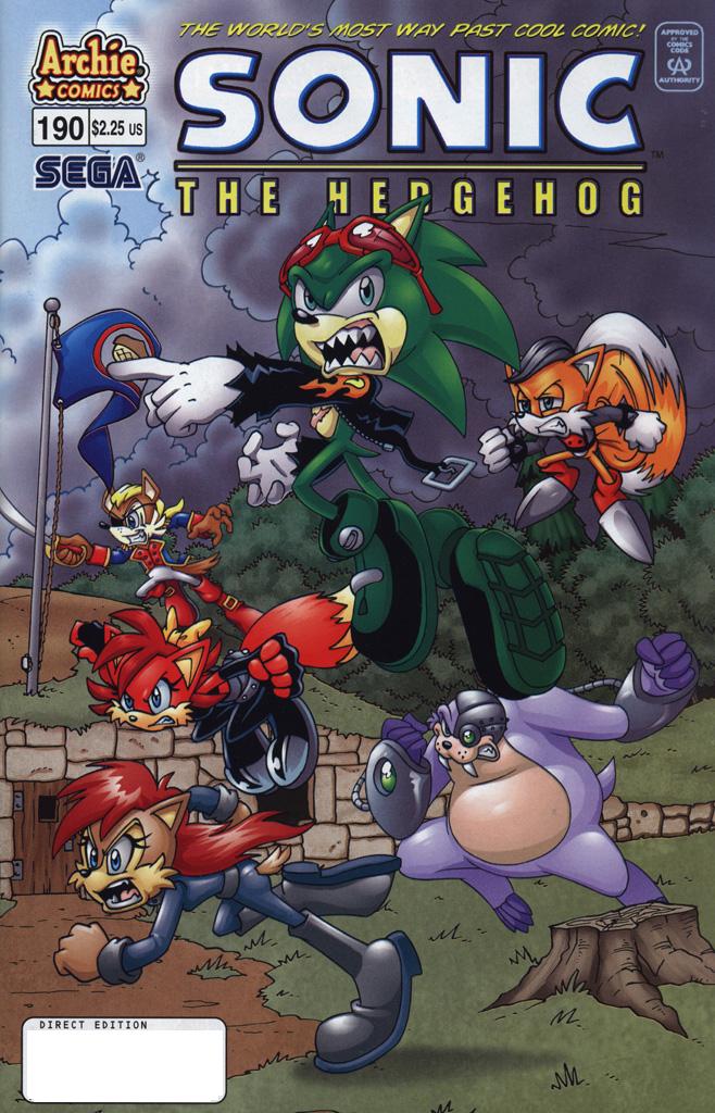 Sonic The Hedgehog (1993) Issue #190 - Page 1