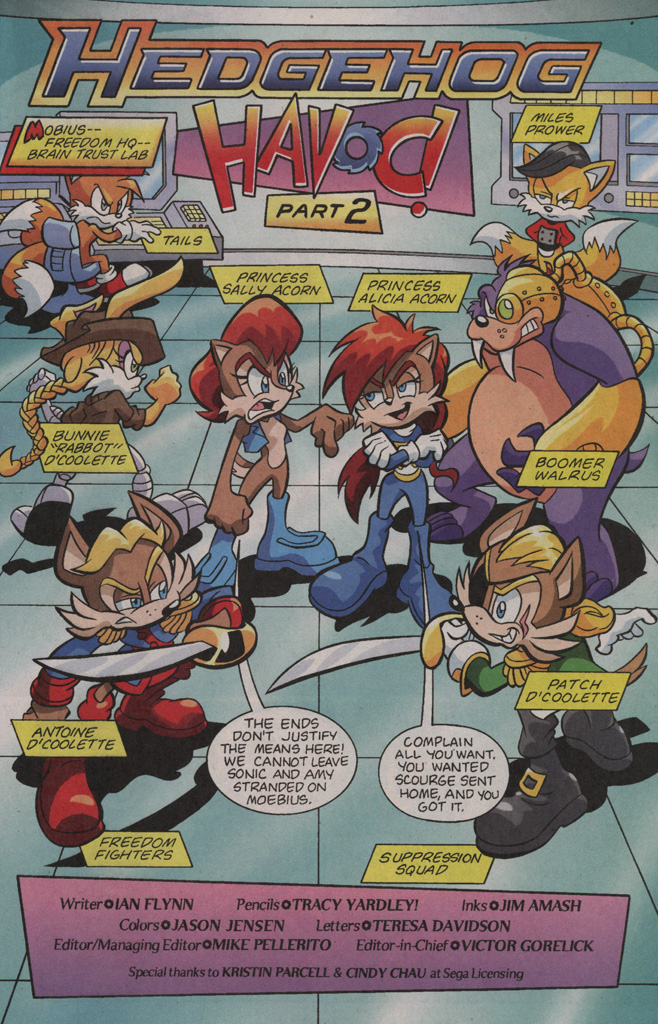 Sonic The Hedgehog (1993) Issue #196 - Page 2
