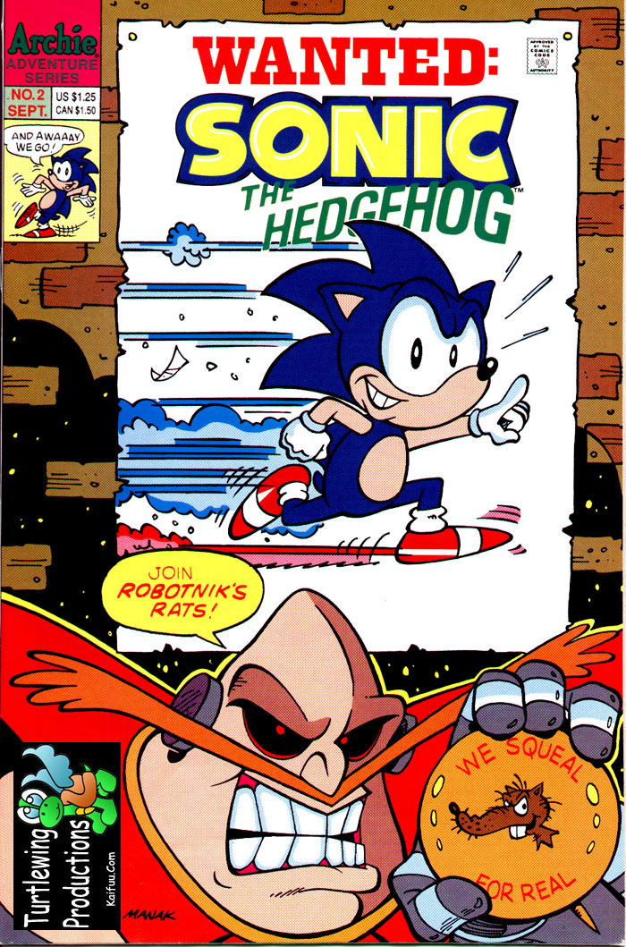 Sonic The Hedgehog (1993) Issue #2 - Page 1