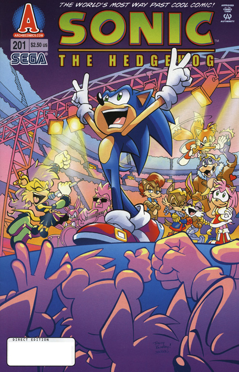 Sonic The Hedgehog (1993) Issue #201 - Page 1