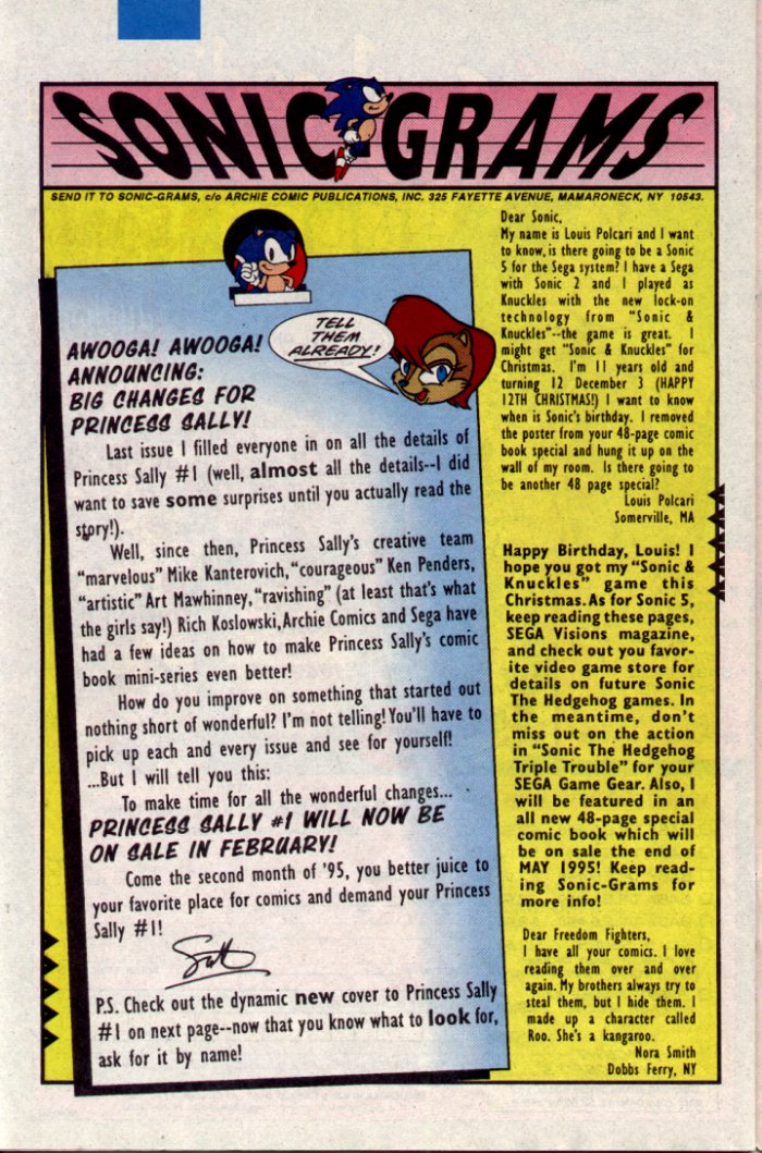 Sonic The Hedgehog (1993) Issue #21 - Page 25