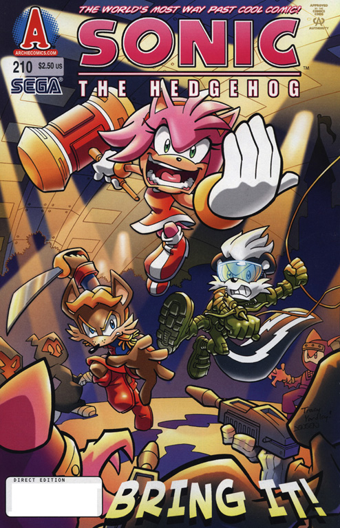 Sonic The Hedgehog (1993) Issue #210 - Page 1