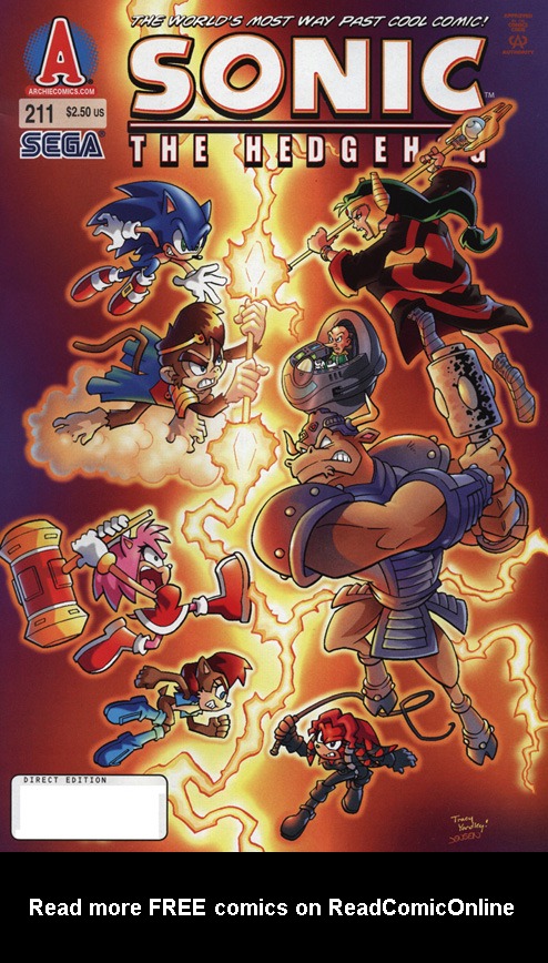 Sonic The Hedgehog (1993) Issue #211 - Page 1