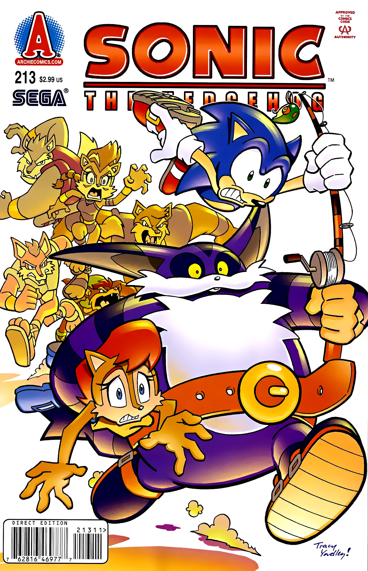Sonic The Hedgehog (1993) Issue #213 - Page 1