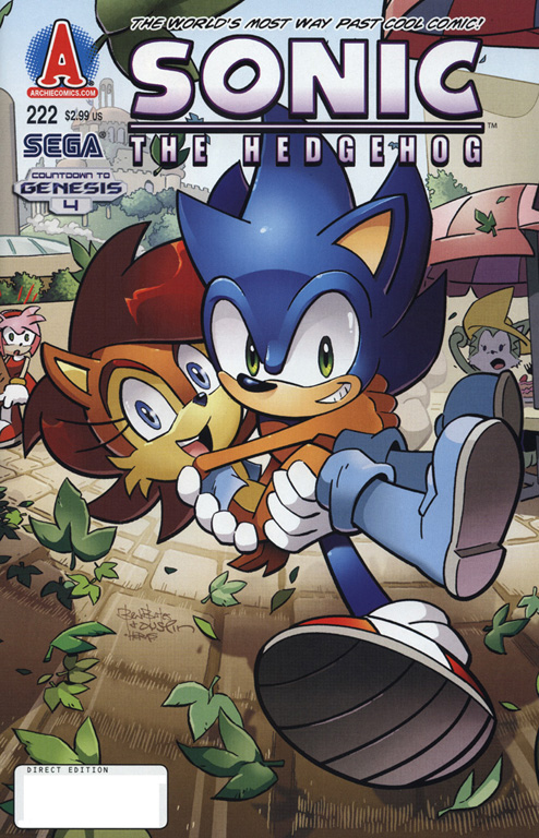 Sonic The Hedgehog (1993) Issue #222 - Page 1