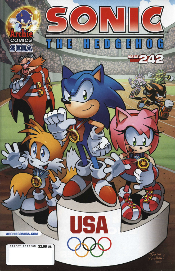 Sonic The Hedgehog (1993) Issue #242 - Page 1