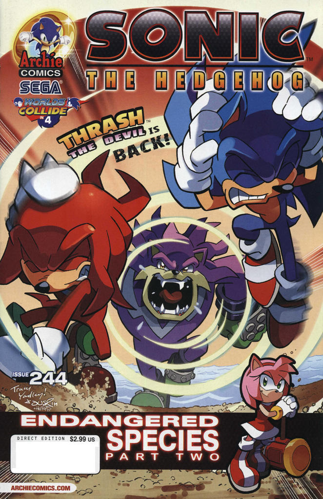Sonic The Hedgehog (1993) Issue #244 - Page 1