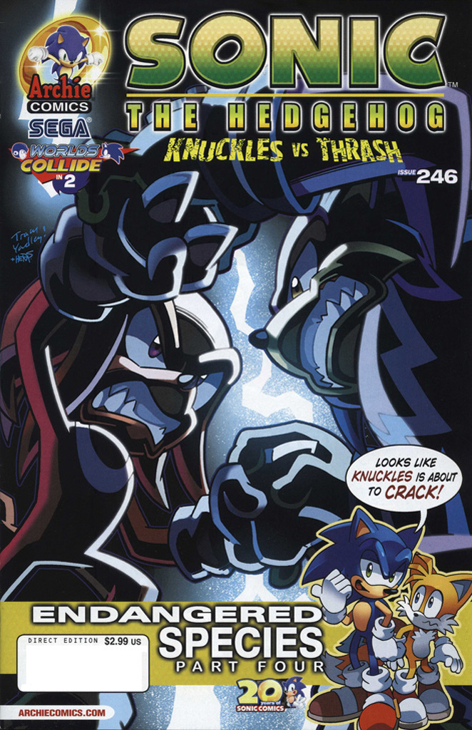 Sonic The Hedgehog (1993) Issue #246 - Page 1