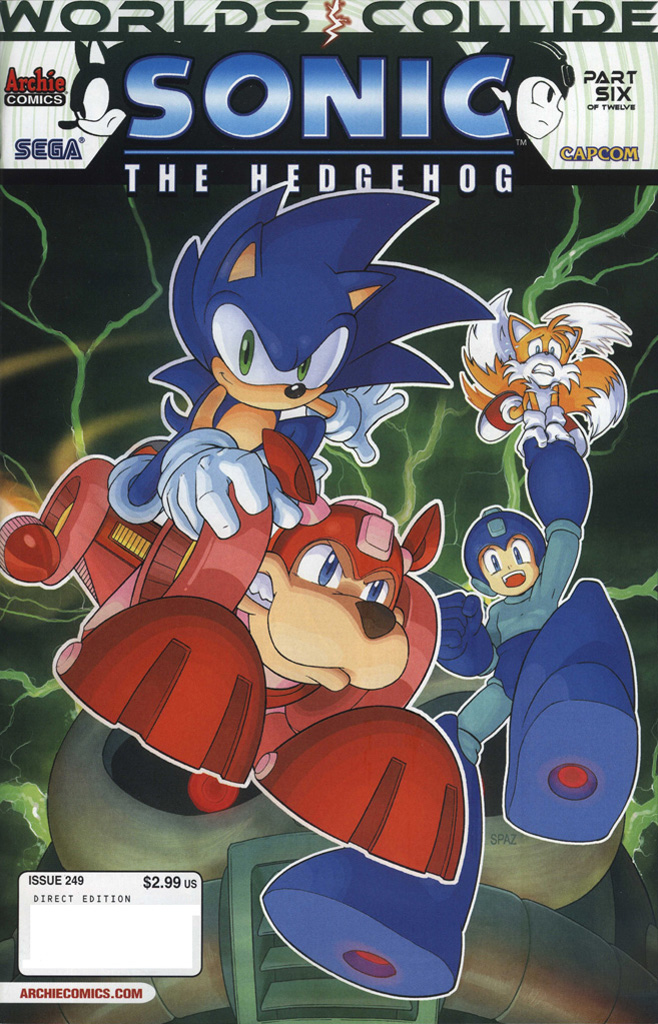 Sonic The Hedgehog (1993) Issue #249 - Page 1