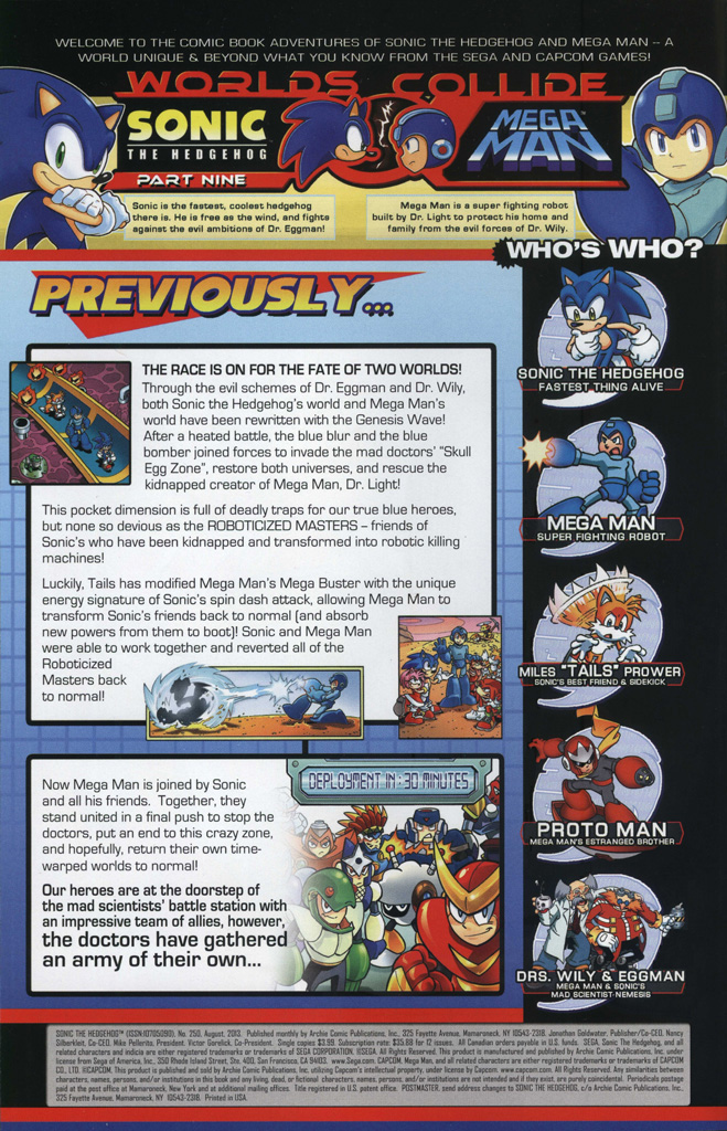 Sonic The Hedgehog (1993) Issue #250 - Page 2