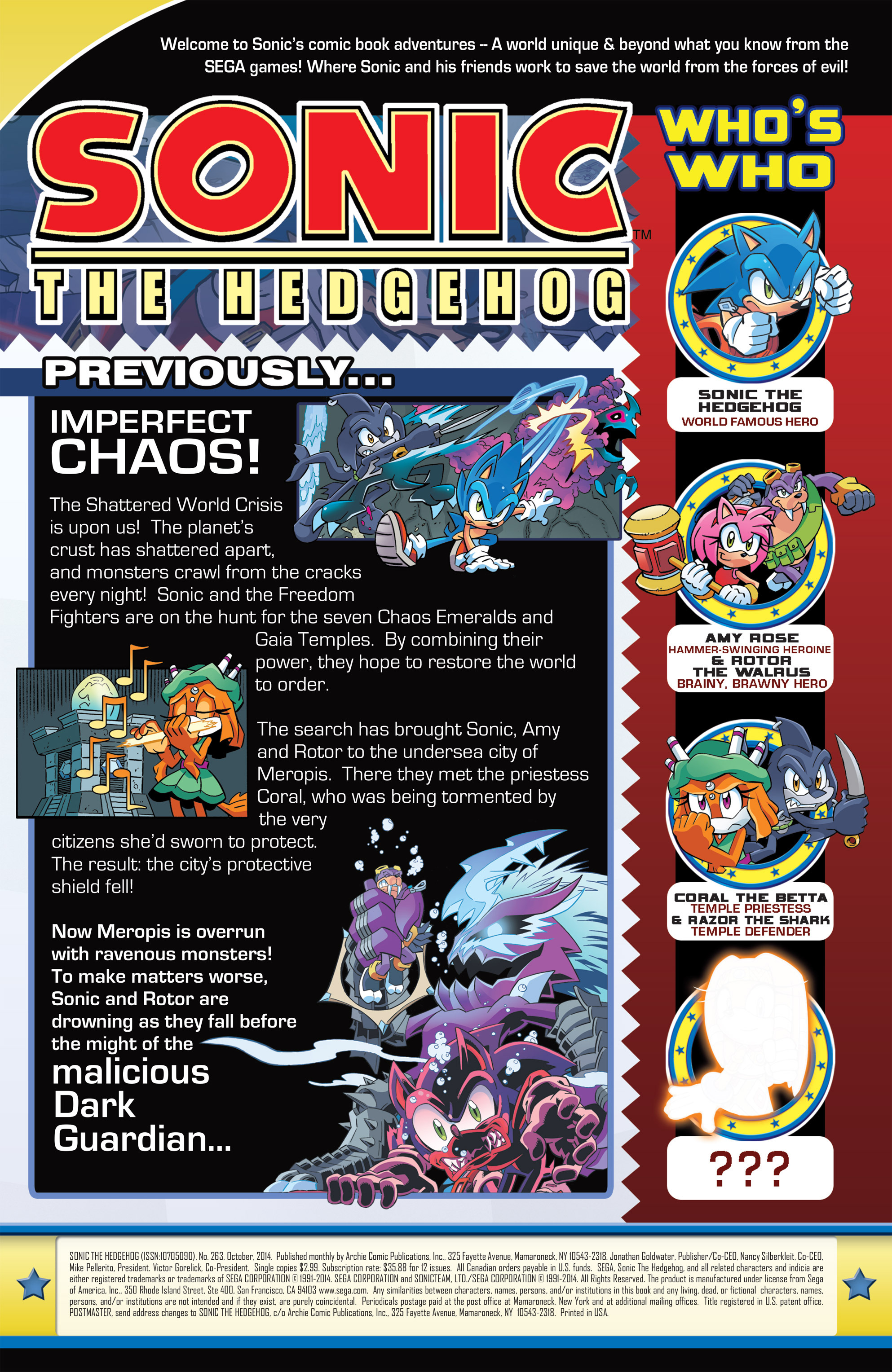 Sonic The Hedgehog (1993) Issue #263 - Page 2