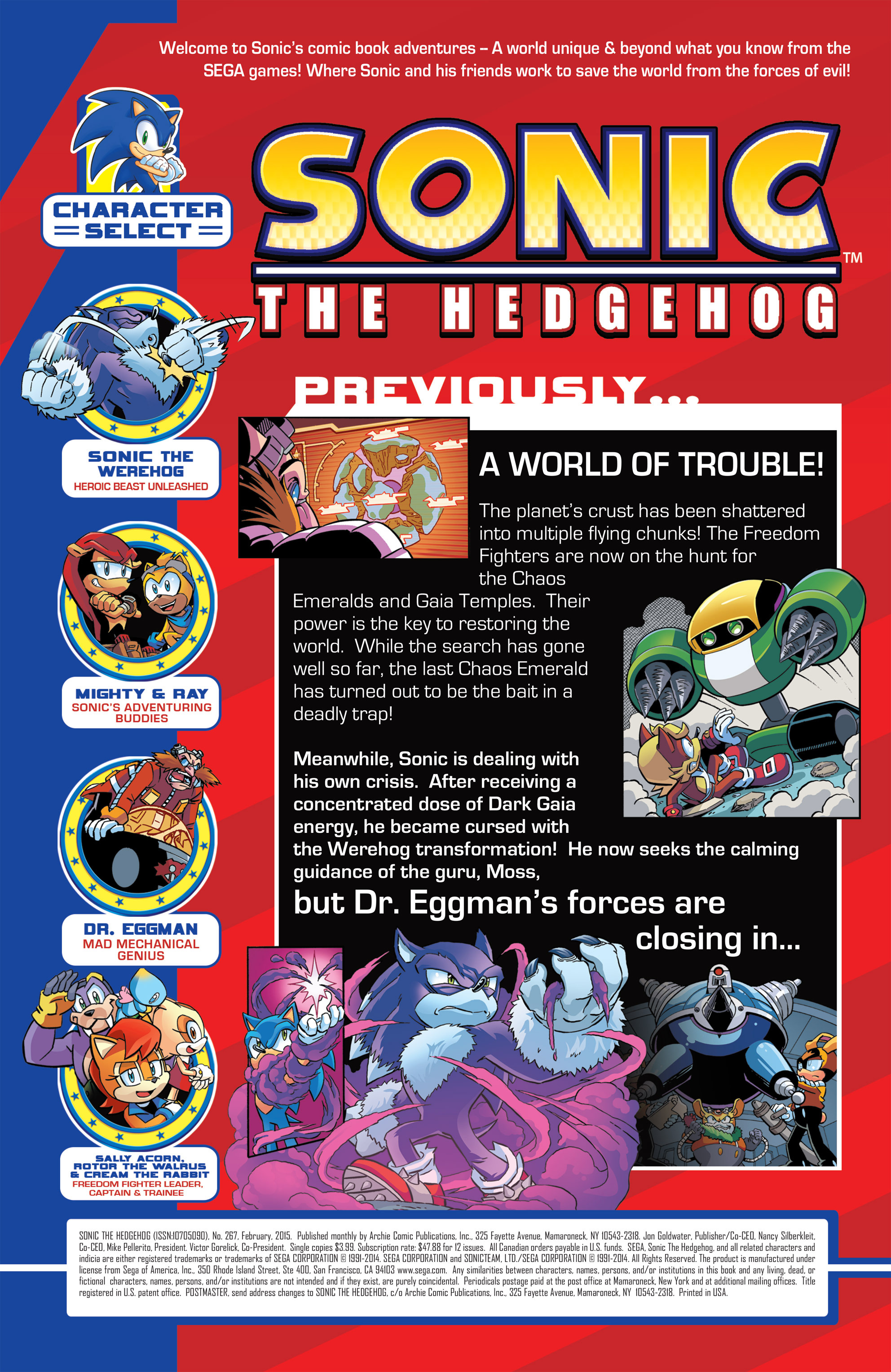 Sonic The Hedgehog (1993) Issue #267 - Page 3