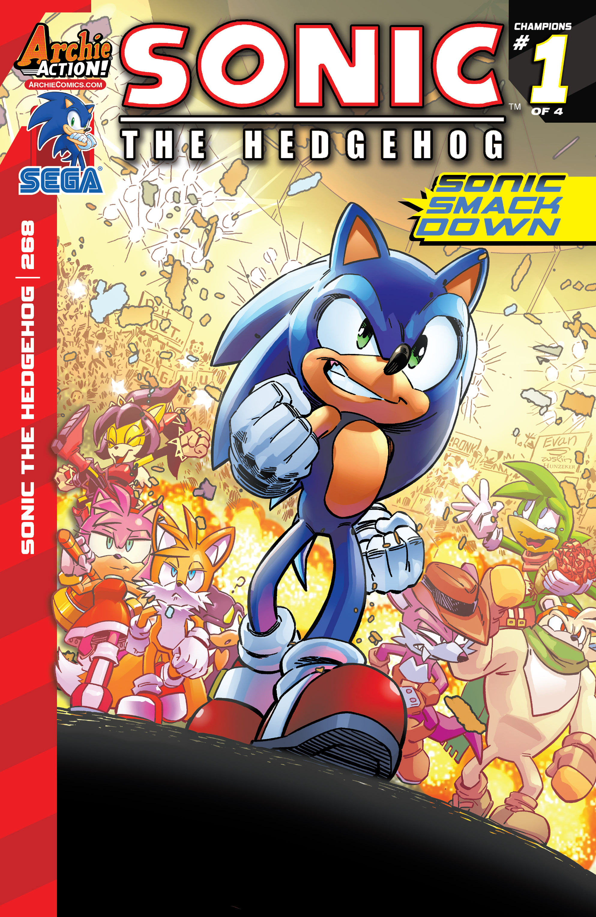 Sonic The Hedgehog (1993) Issue #268 - Page 1