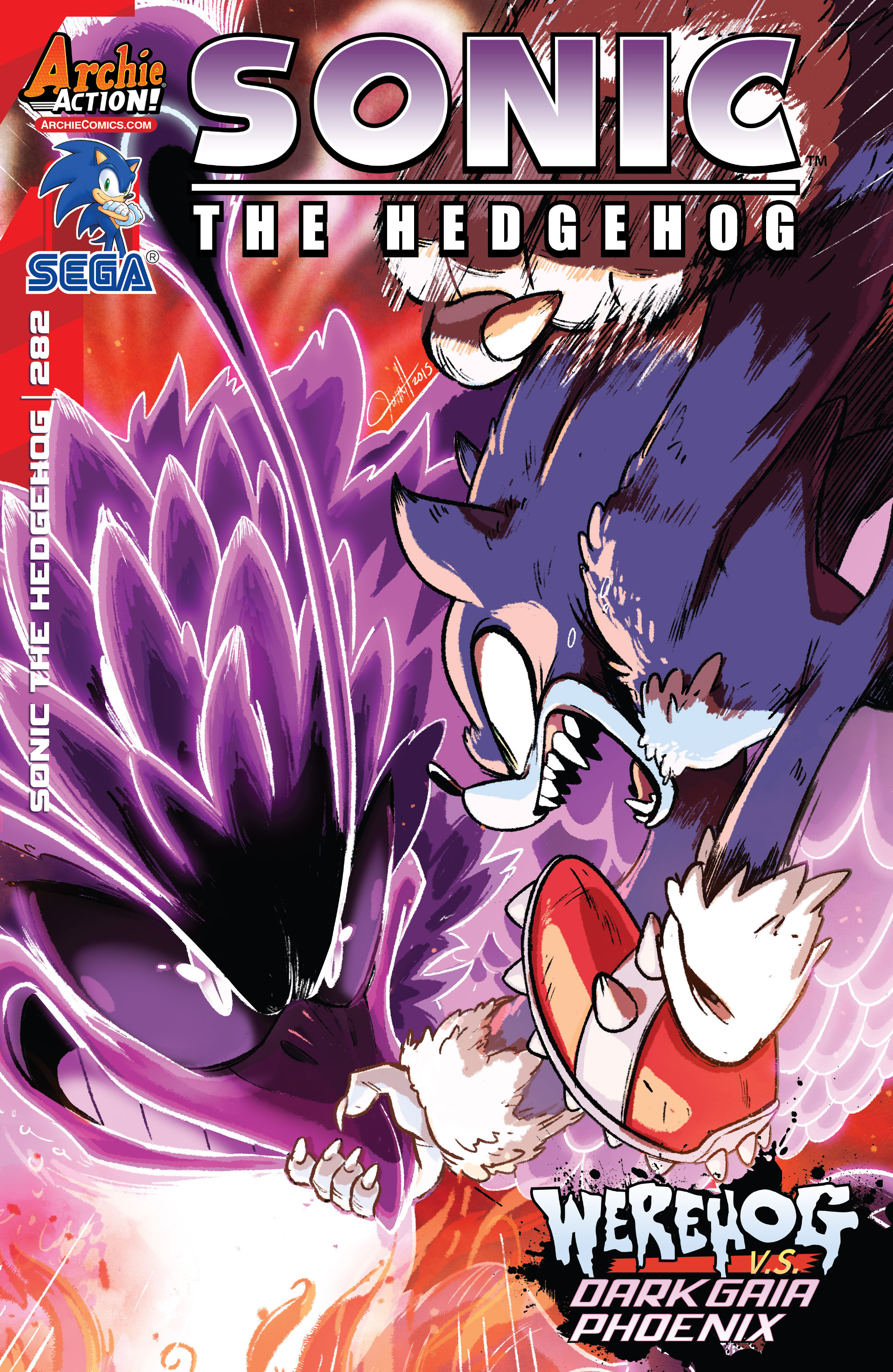 Sonic The Hedgehog (1993) Issue #282 - Page 1