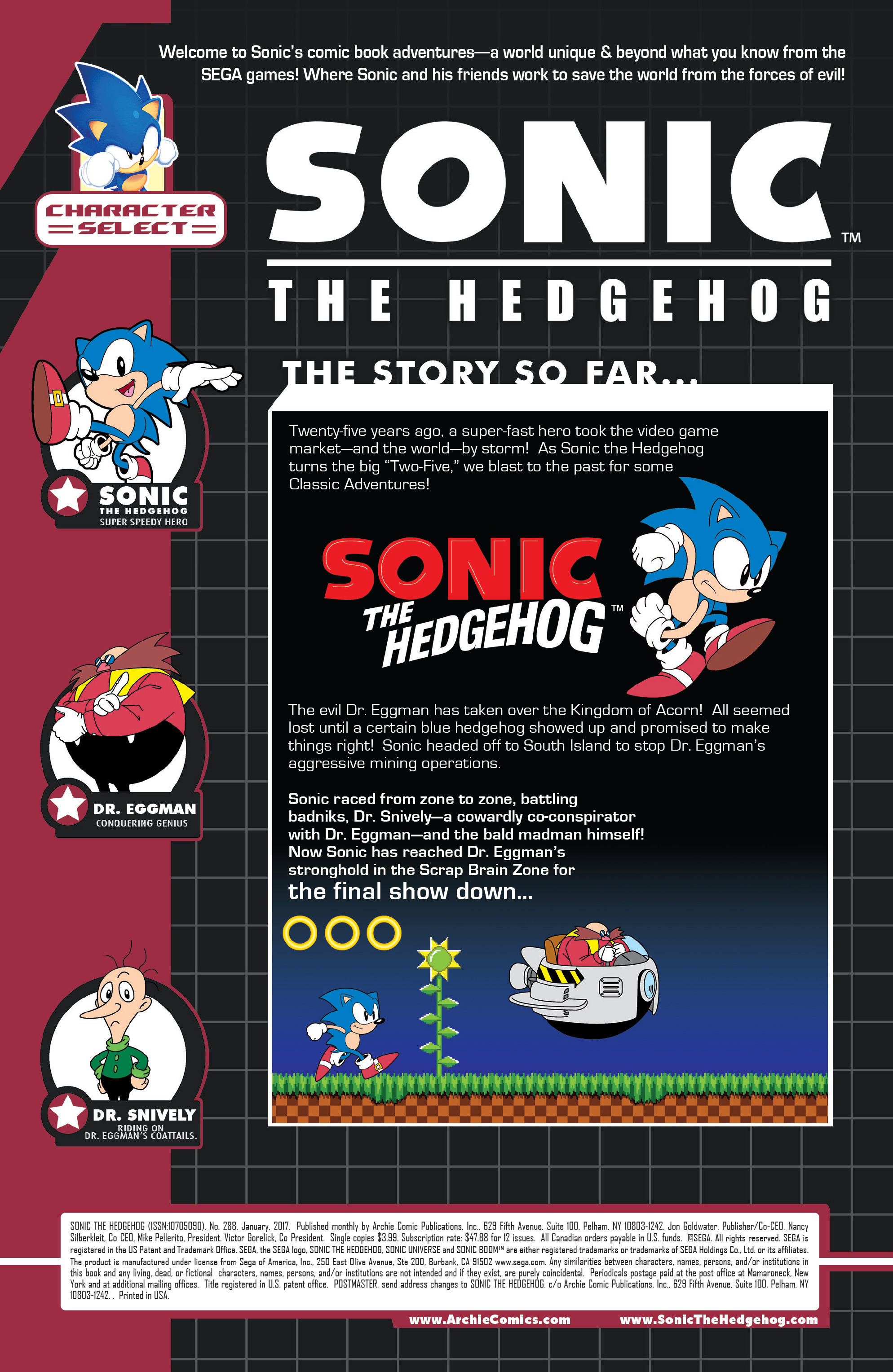 Sonic The Hedgehog (1993) Issue #288 - Page 2