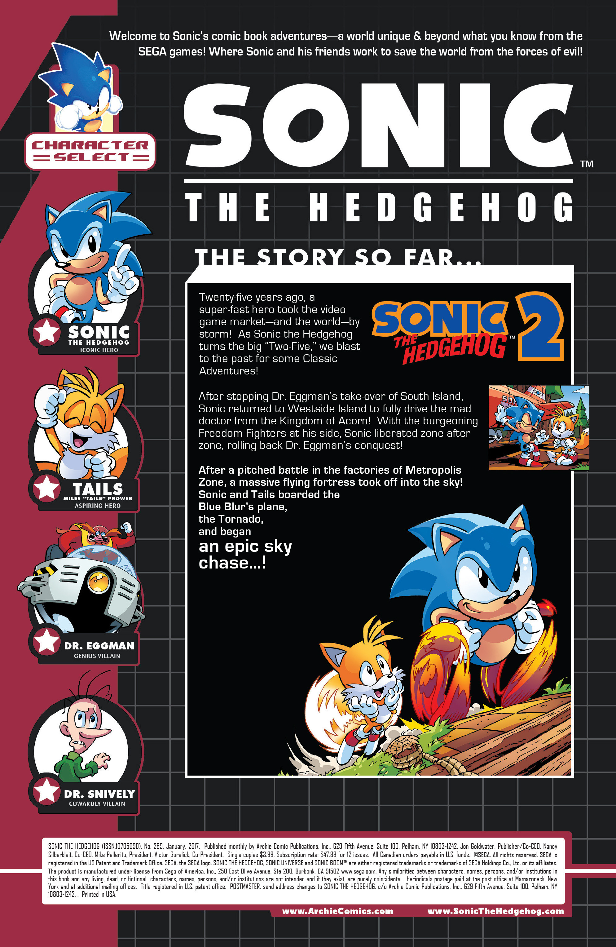 Sonic The Hedgehog (1993) Issue #289 - Page 2