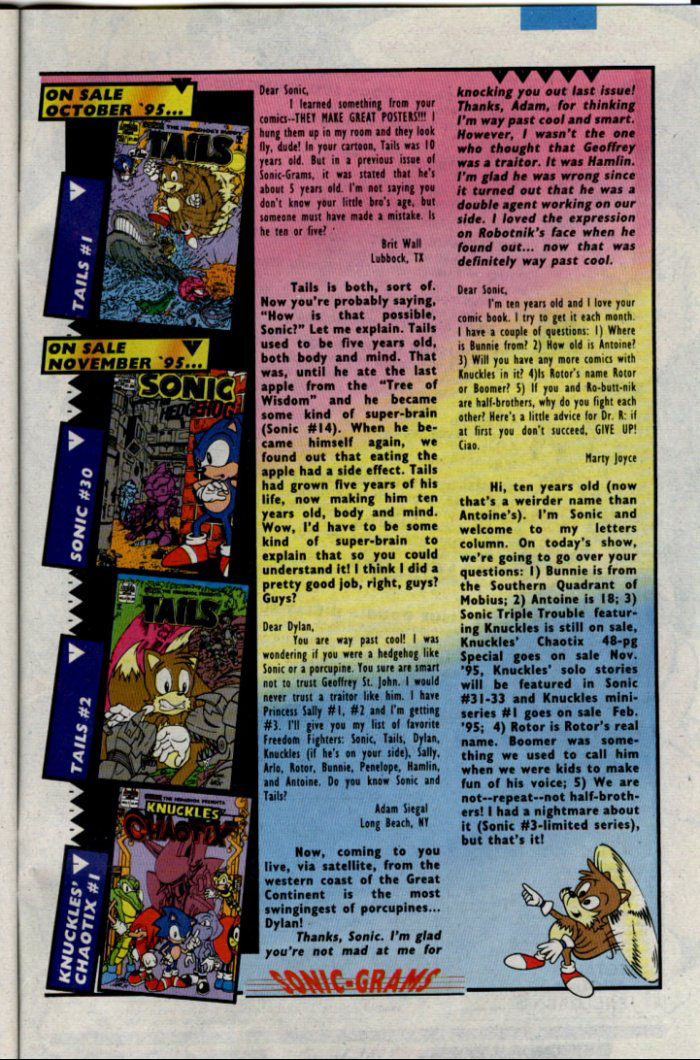 Sonic The Hedgehog (1993) Issue #29 - Page 29
