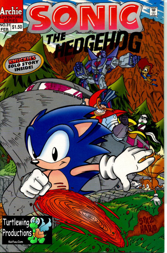 Sonic The Hedgehog (1993) Issue #31 - Page 1