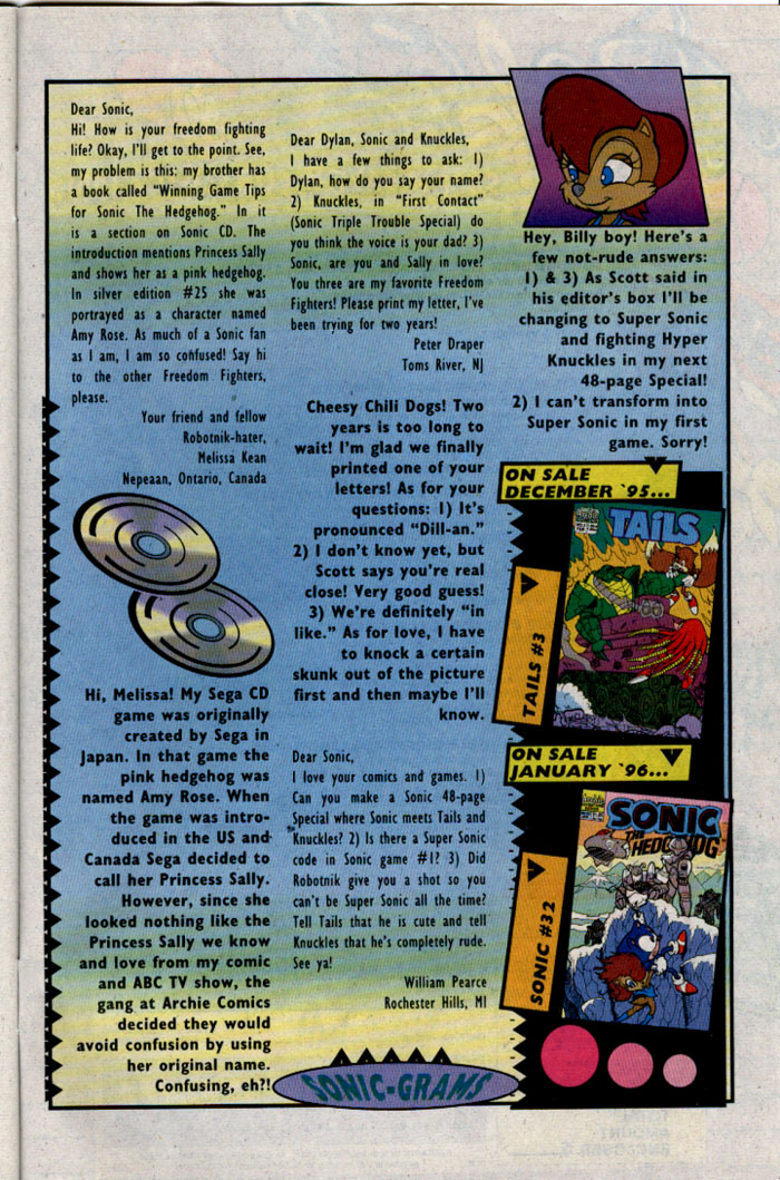 Sonic The Hedgehog (1993) Issue #31 - Page 30
