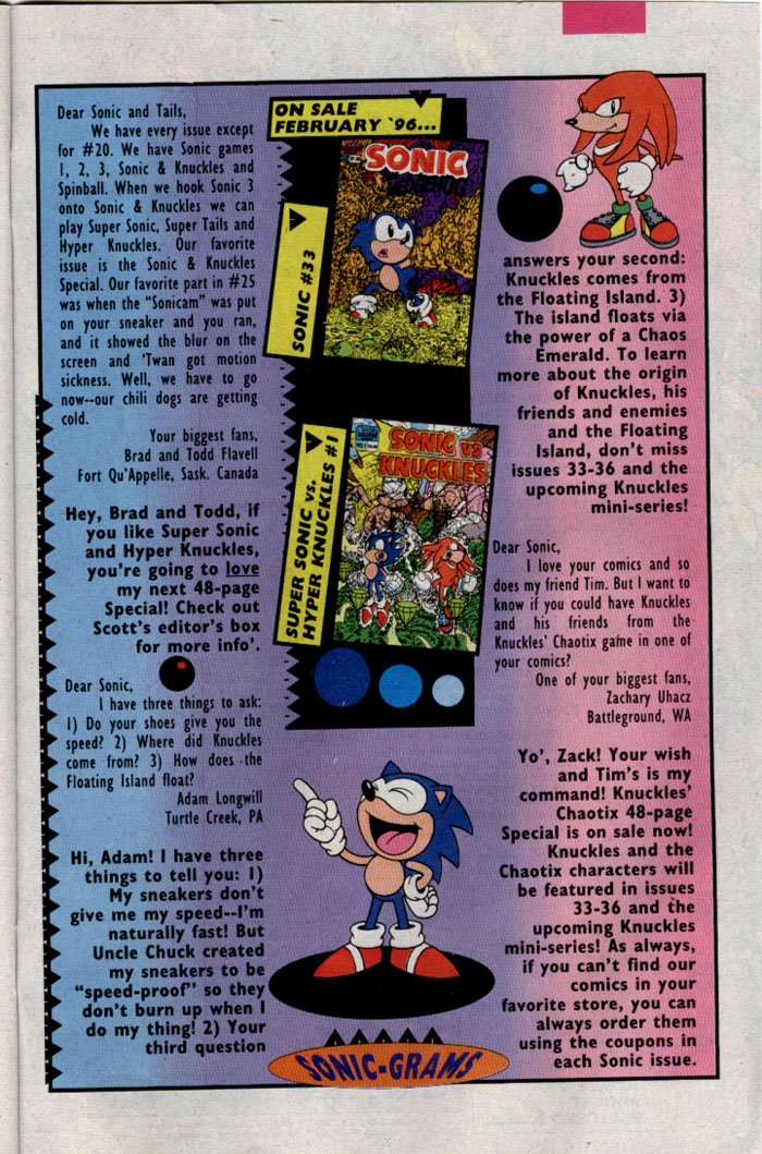 Sonic The Hedgehog (1993) Issue #32 - Page 29