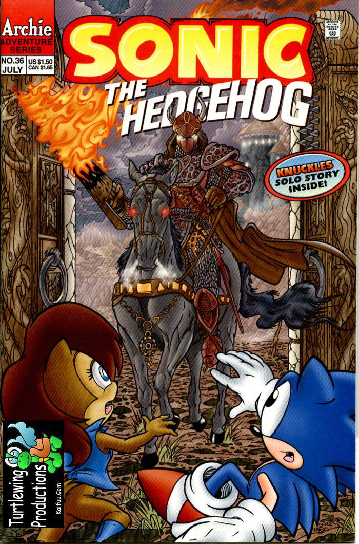 Sonic The Hedgehog (1993) Issue #36 - Page 1