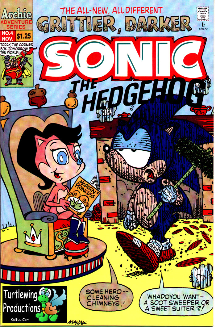 Sonic The Hedgehog (1993) Issue #4 - Page 1