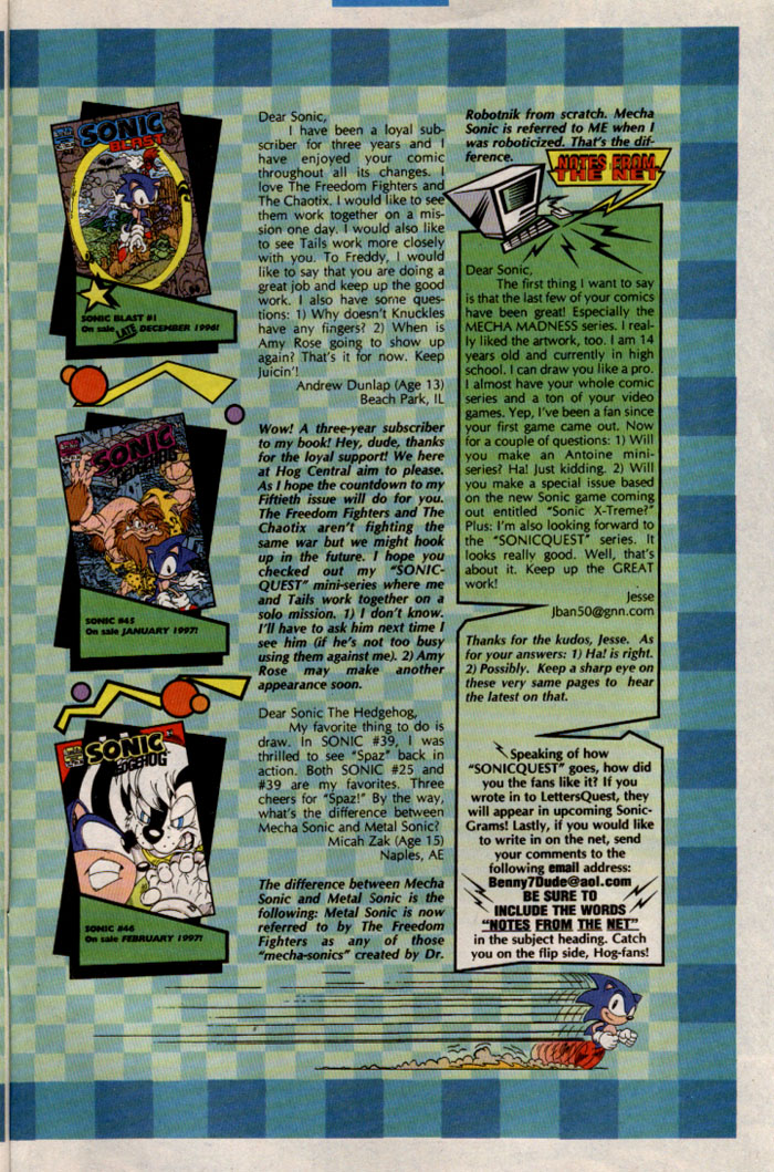 Sonic The Hedgehog (1993) Issue #44 - Page 29