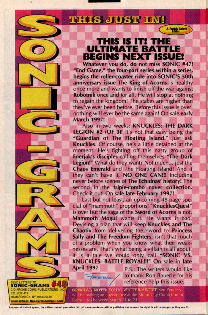 Sonic The Hedgehog (1993) Issue #46 - Page 28