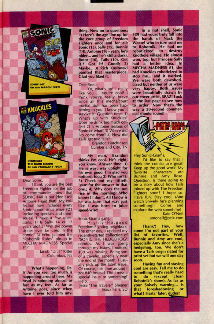 Sonic The Hedgehog (1993) Issue #46 - Page 29