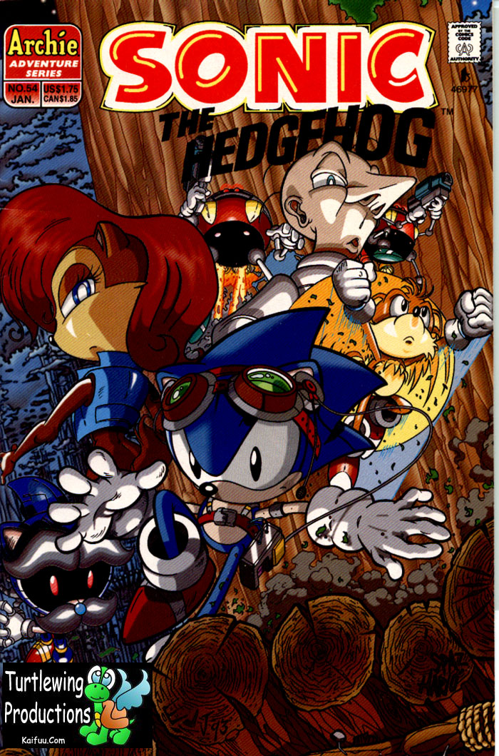 Sonic The Hedgehog (1993) Issue #54 - Page 1