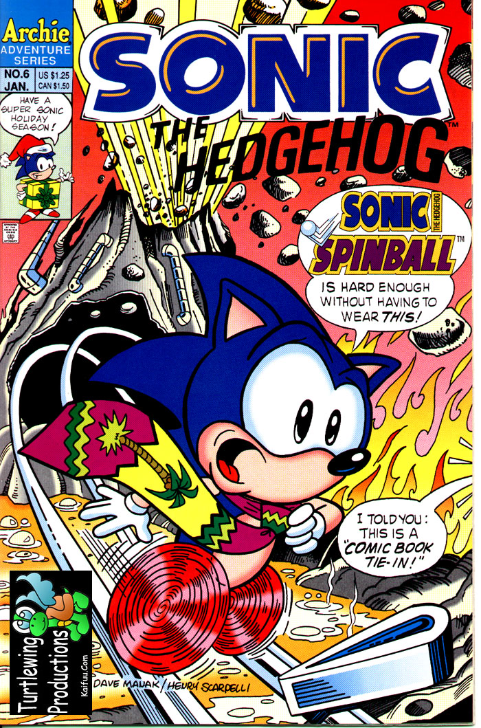Sonic The Hedgehog (1993) Issue #6 - Page 1