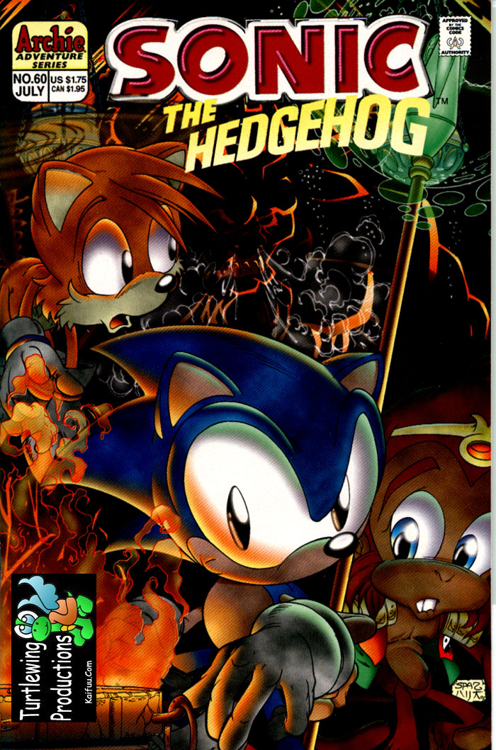 Sonic The Hedgehog (1993) Issue #60 - Page 1