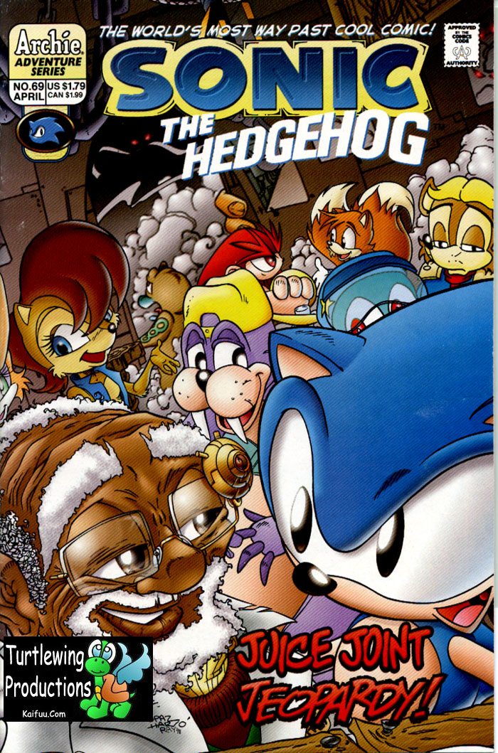 Sonic The Hedgehog (1993) Issue #69 - Page 1