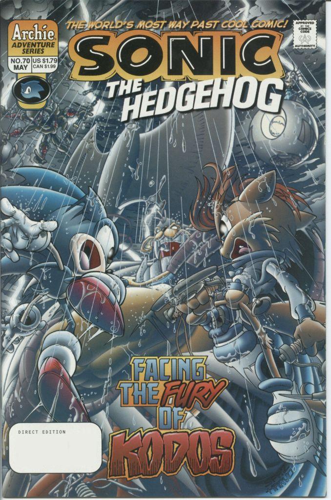 Sonic The Hedgehog (1993) Issue #70 - Page 1