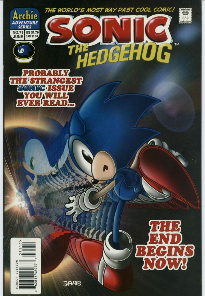 Sonic The Hedgehog (1993) Issue #71 - Page 1