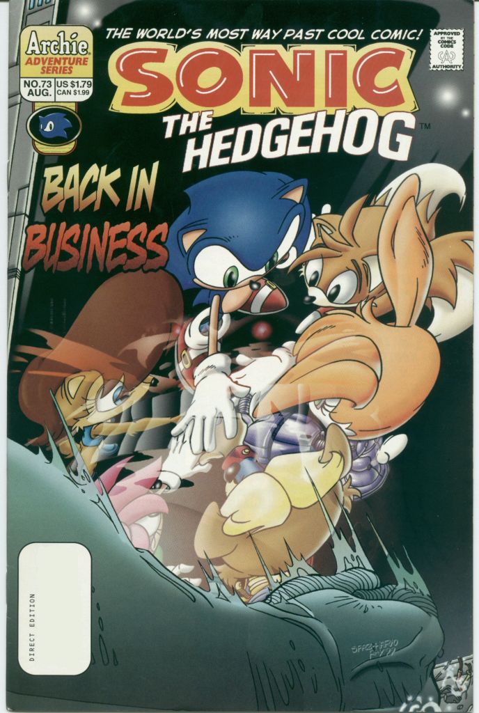 Sonic The Hedgehog (1993) Issue #73 - Page 1