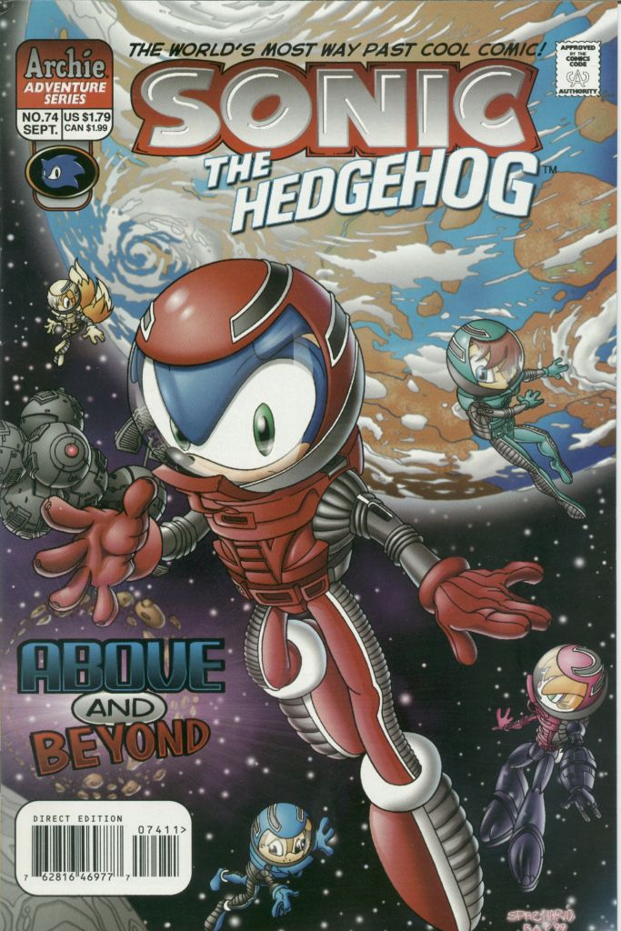 Sonic The Hedgehog (1993) Issue #74 - Page 1