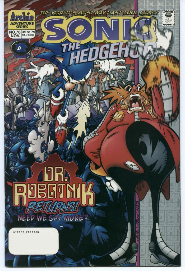 Sonic The Hedgehog (1993) Issue #76 - Page 1