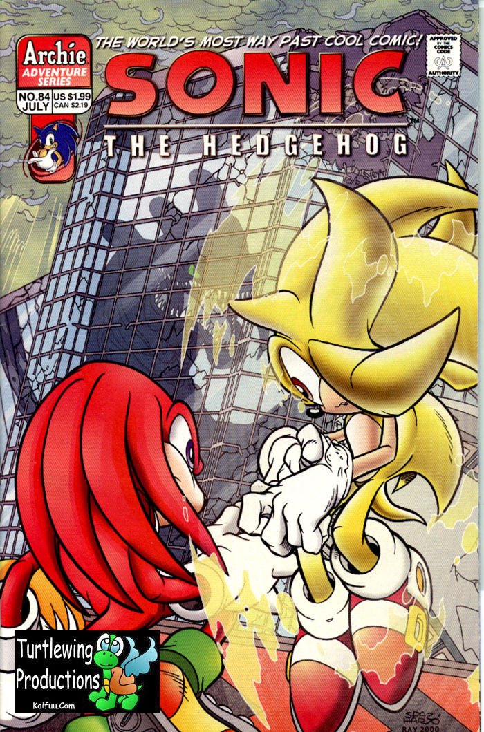 Sonic The Hedgehog (1993) Issue #84 - Page 1