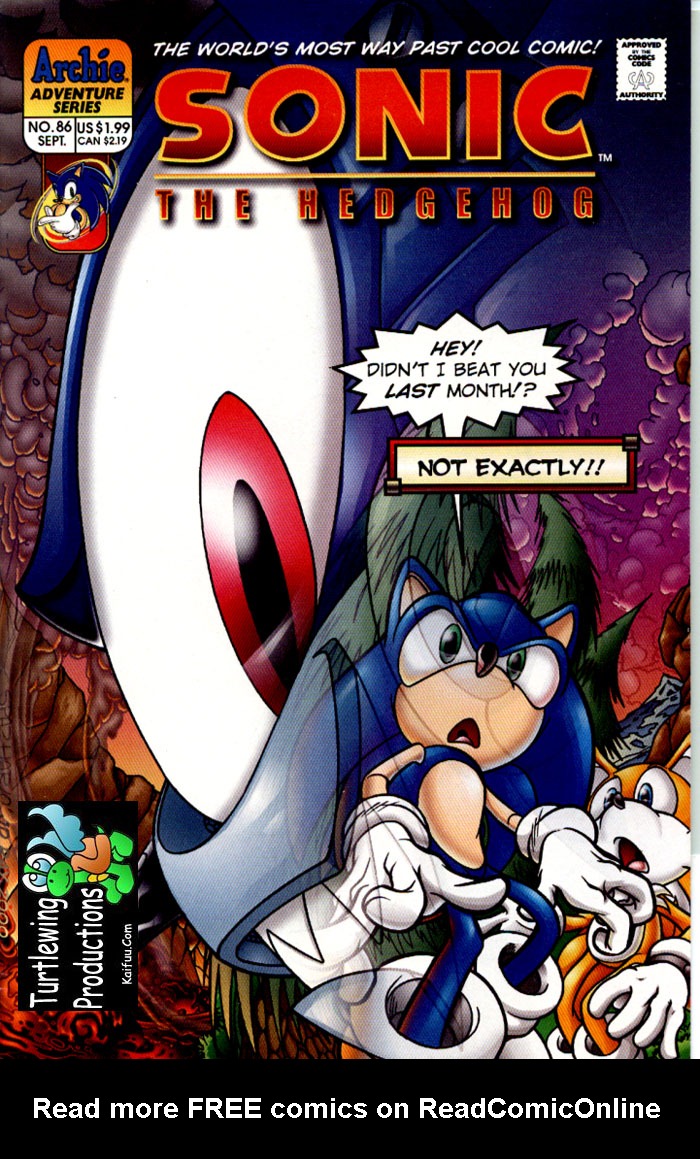 Sonic The Hedgehog (1993) Issue #86 - Page 1