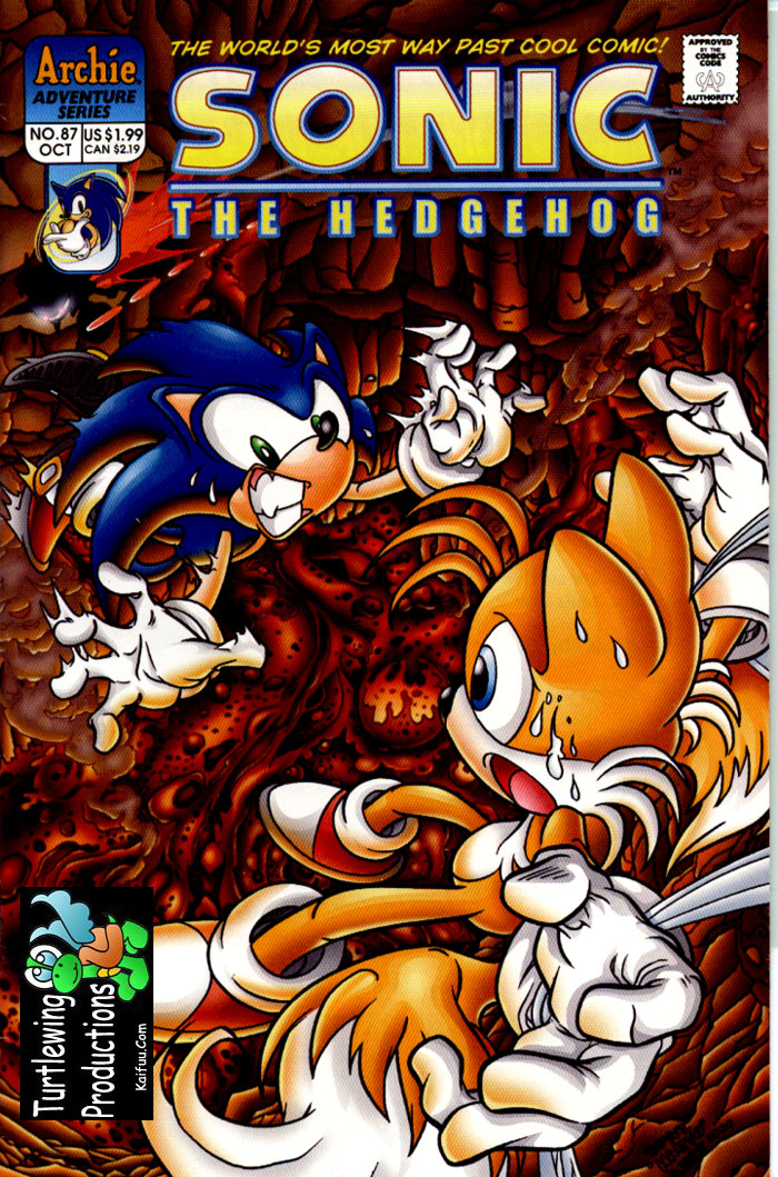 Sonic The Hedgehog (1993) Issue #87 - Page 1