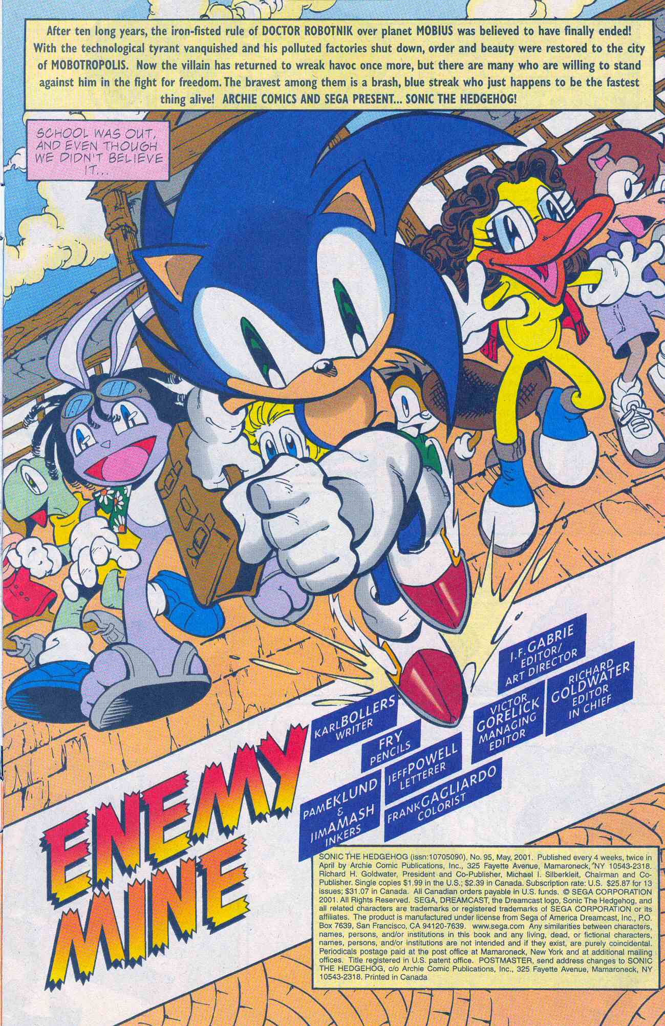 Sonic The Hedgehog (1993) Issue #95 - Page 2