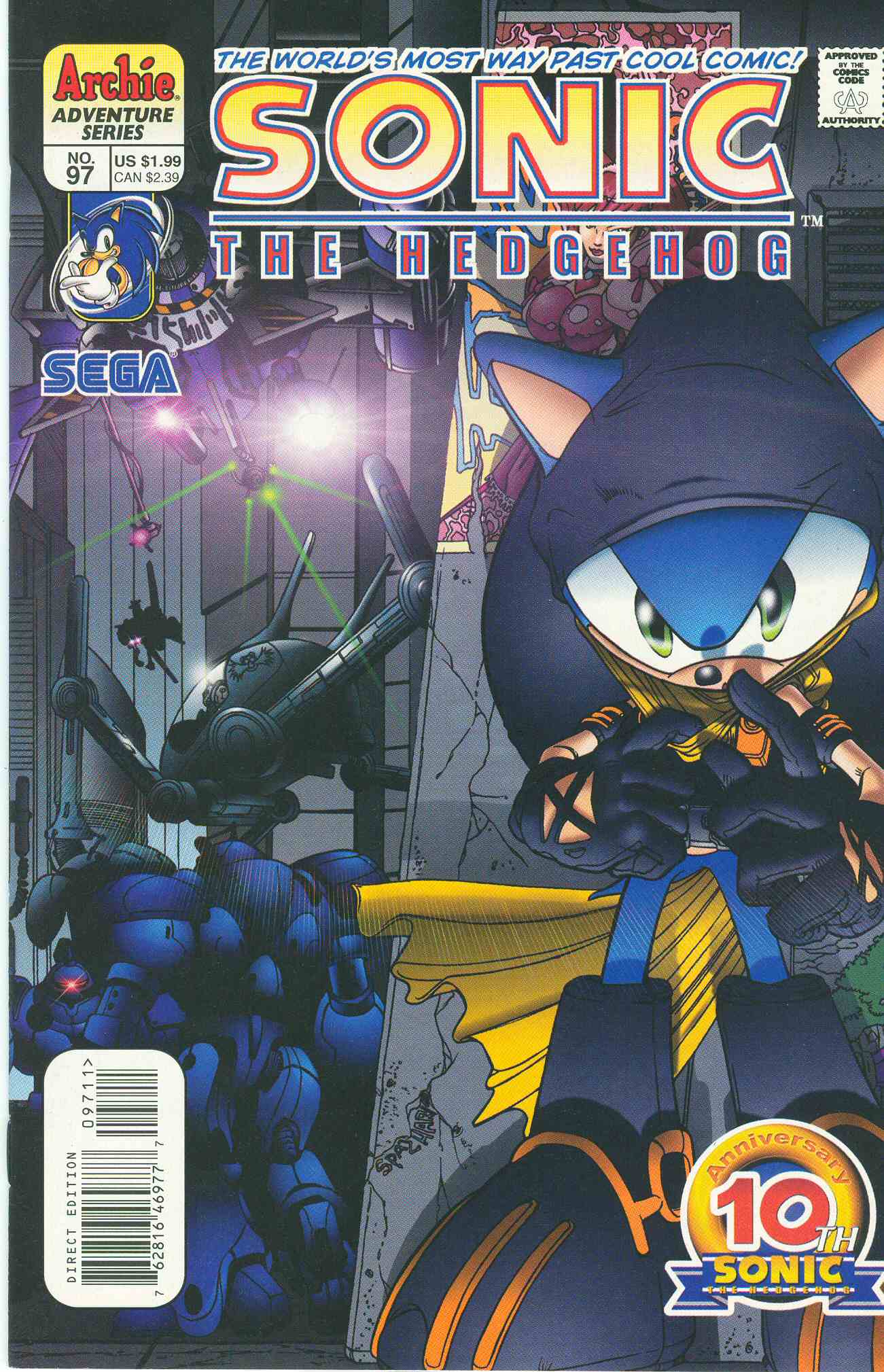 Sonic The Hedgehog (1993) Issue #97 - Page 1