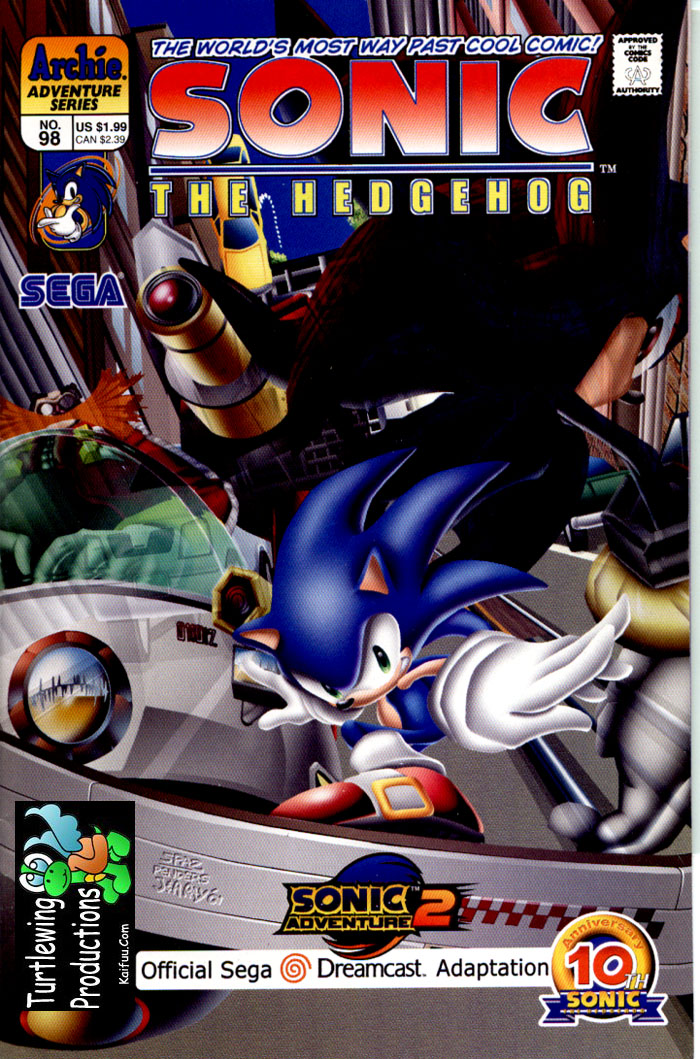 Sonic The Hedgehog (1993) Issue #98 - Page 1