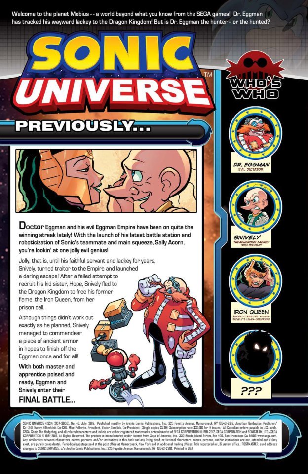 Sonic Universe Issue #40 - Page 2