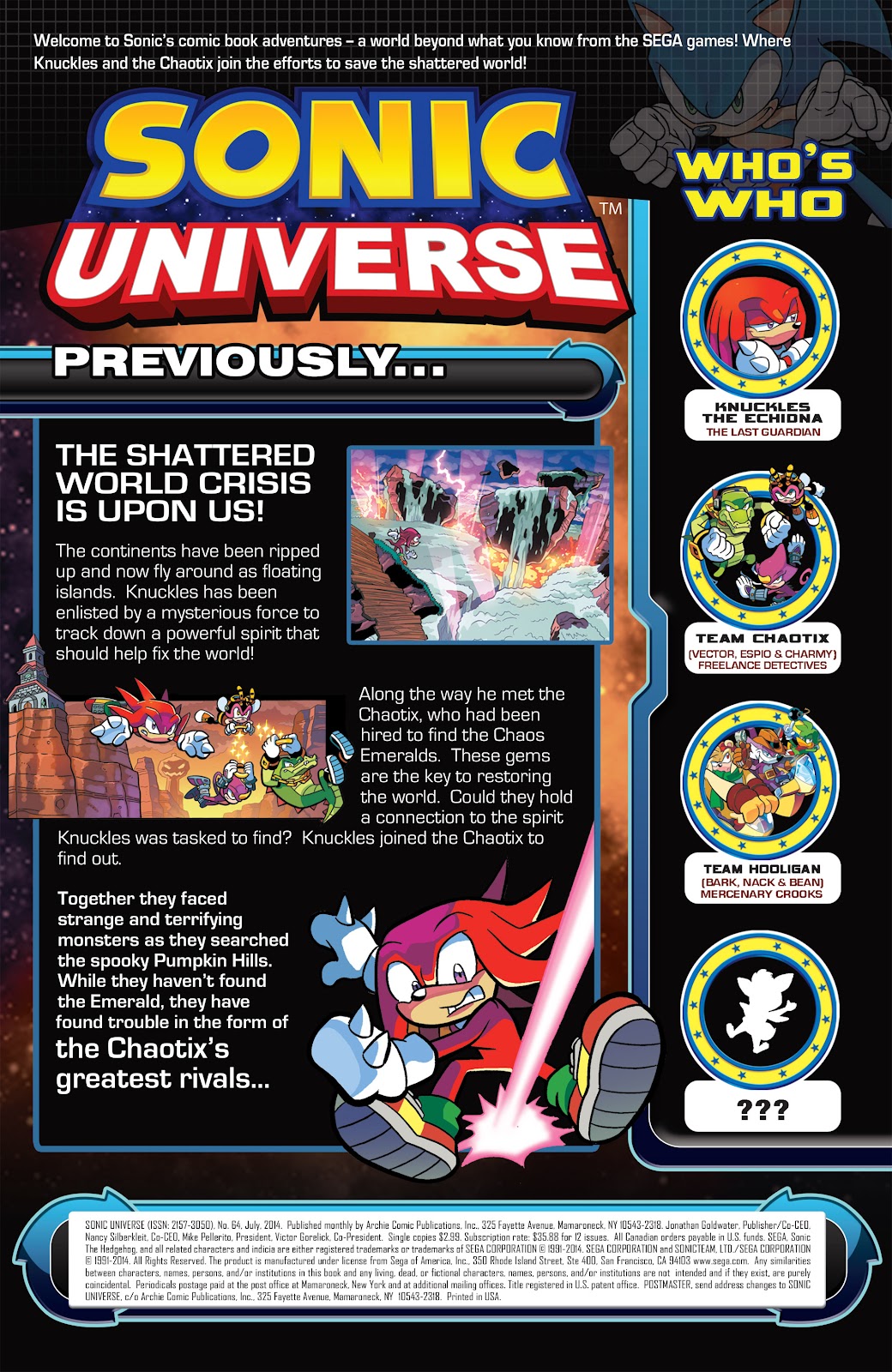 Sonic Universe Issue #64 - Page 2