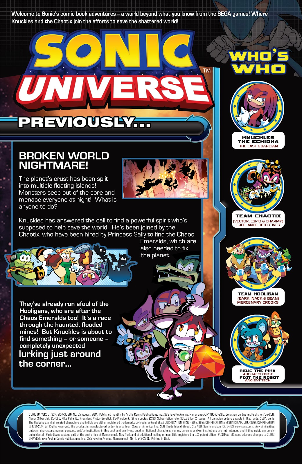Sonic Universe Issue #65 - Page 2