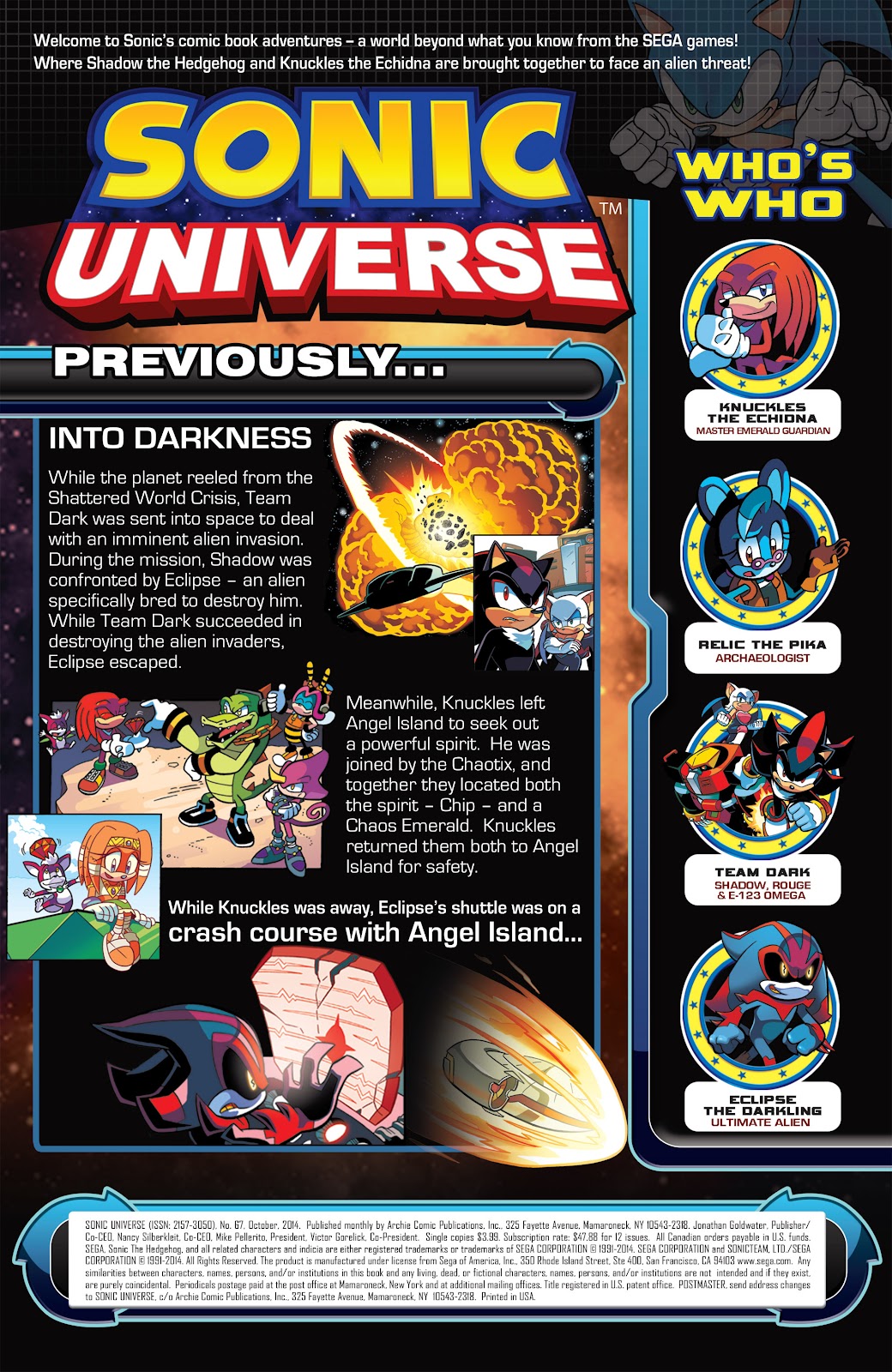 Sonic Universe Issue #67 - Page 2
