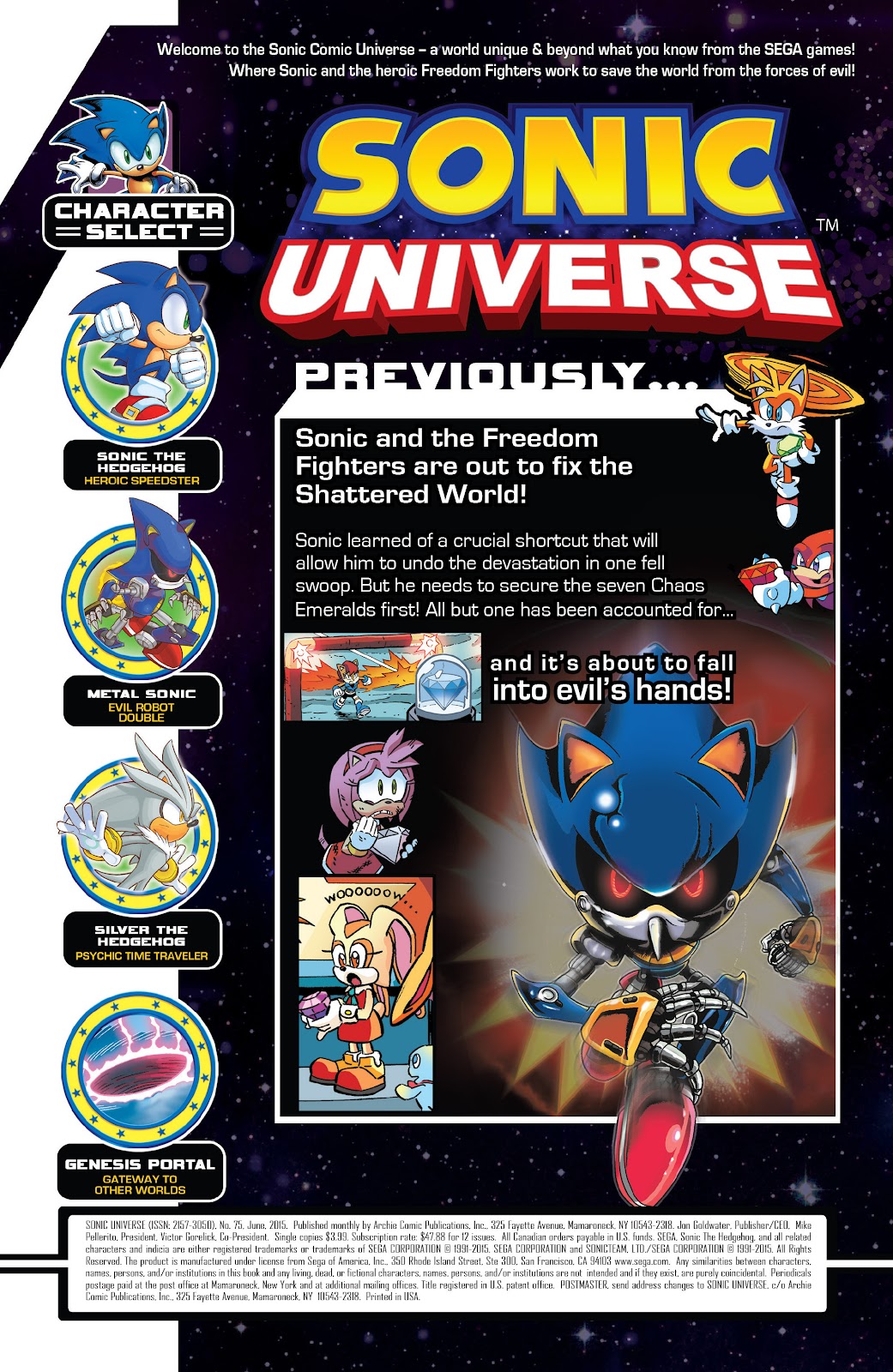 Sonic Universe Issue #75 - Page 2