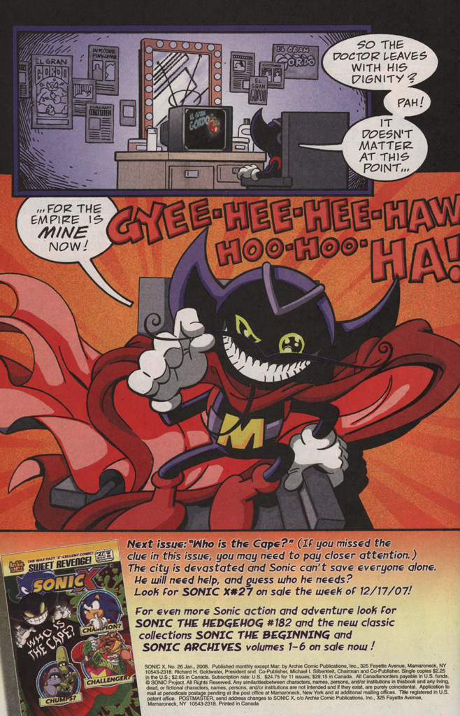 Sonic X Issue #26 - Page 34